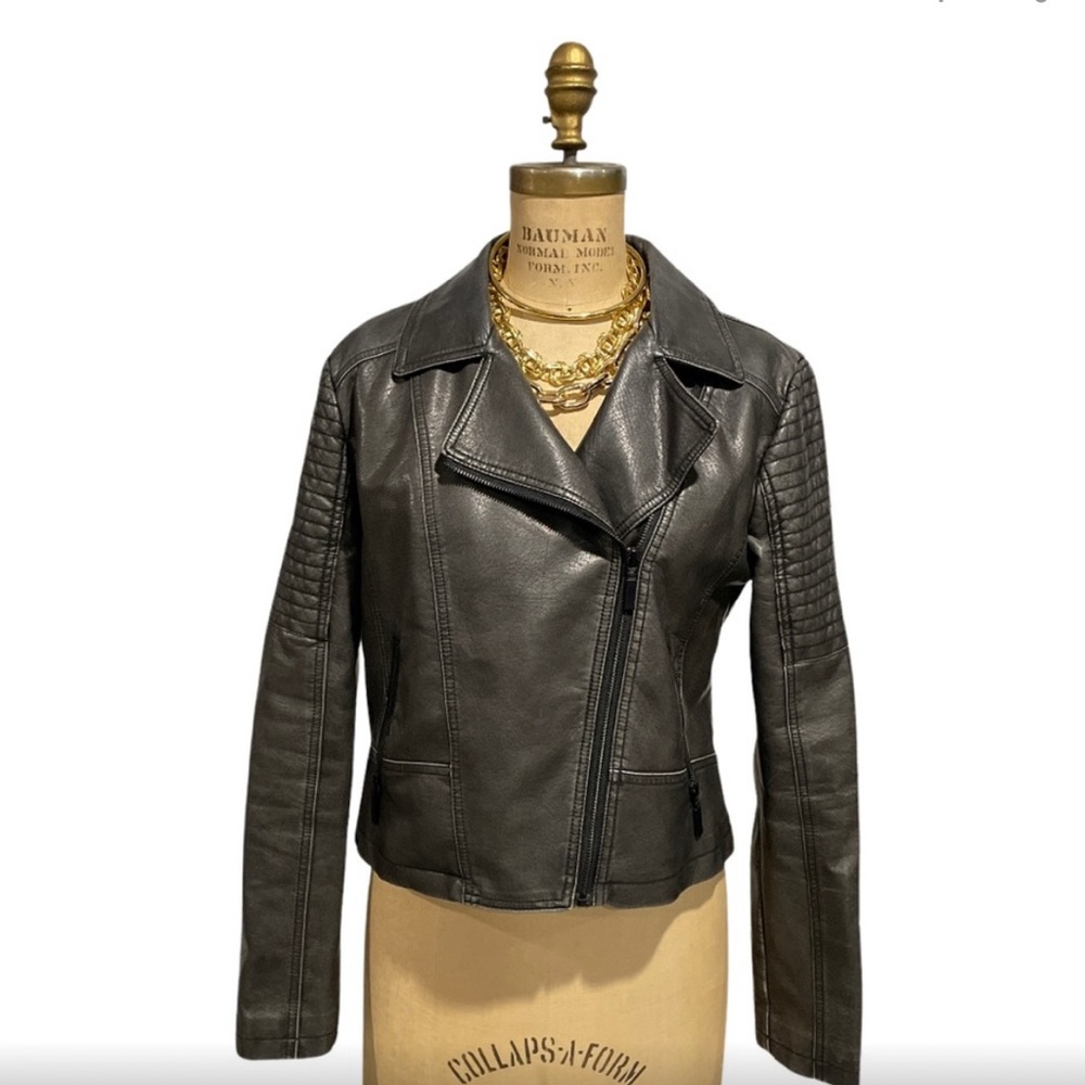 🌈 Fress Press Faux Leather Jacket VEGAN